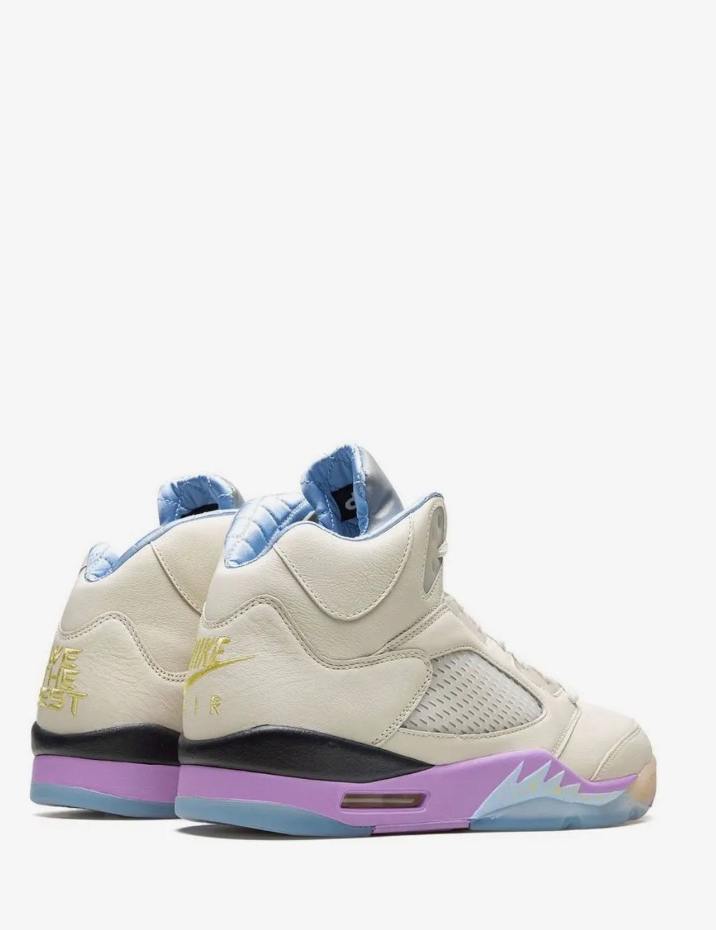 "x DJ Khaled baskets Air Jordan 5 ""We The Best"" "